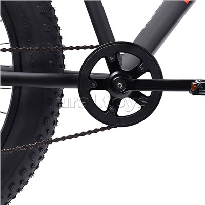 Велосипед 26" Rocket Fat 26, цвет черный, размер 18"