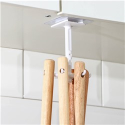 Держатель для столовых приборов Доляна Hold, белый