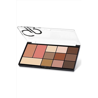 Набор для макияжа GR City Style Face & Eye Palette - 001 Warm Nude КОСМЕТИКА ИЗ ТУРЦИИ, 1097235