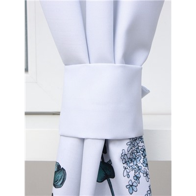 Шторы для кухни с подхватами «Этель» Kitchen collection, 145×180 см, комплект - 2 шт.