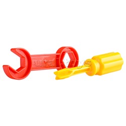 Конструктор "Машина" с отверткой, в коробке