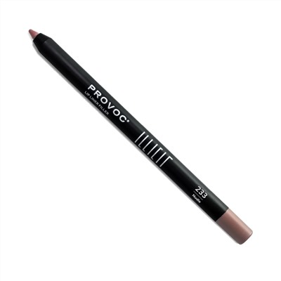 Provoc Полуперманентный гелевый карандаш для губ / ILLICIT Lip Liner Filler WP 233 Nudle, 1,2 г 25140