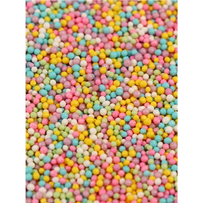 Кондитерская посыпка «Бисер разноцветный», 2 мм, 50 г