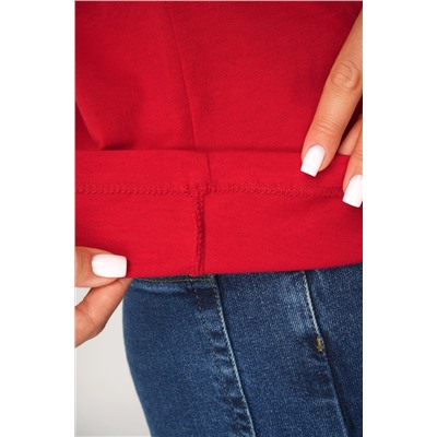 Женская базовая хлопковая футболка Happyfox