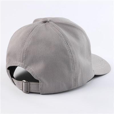 Кепка детская «Динозаврик», серая, р-р 52-54, 5-7 лет