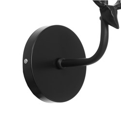 Бра 2242/1BK E14 40 Вт черный 13×19×38 см
