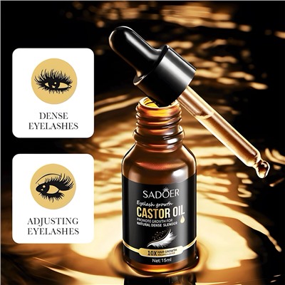 Касторовое масло для роста ресниц SADOER
