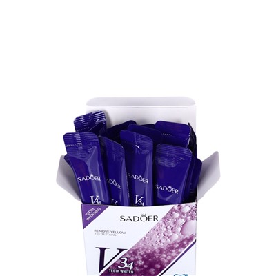 Ополаскиватель для полости рта в стиках отбеливающий, 20 шт. по 10 мл