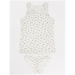 КОМПЛЕКТ ДЛЯ ДЕВОЧЕК (МАЙКА, ТРУСЫ) 447006