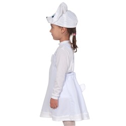 Карнавальный костюм «Заинька» ткань-плюш, сарафан, шапочка, 3-6 лет, рост 98-116 см