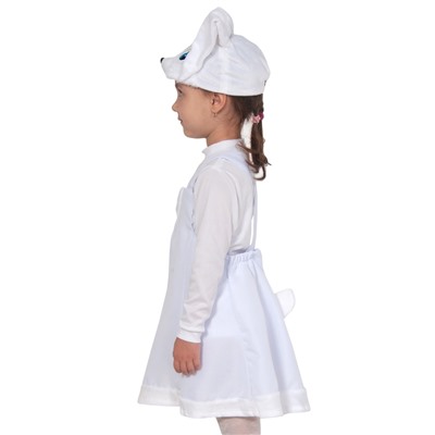 Карнавальный костюм «Заинька» ткань-плюш, сарафан, шапочка, 3-6 лет, рост 98-116 см