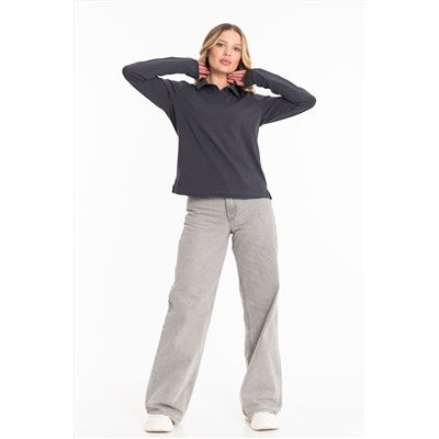 Лонгслив-поло М324272б