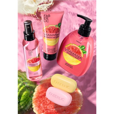 Витаминный крем для рук «Арбуз и дыня» Vitamania