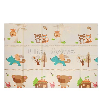 Коврик развивающий "В лесу и в океане" (180*200*0.8cm)