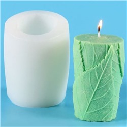 Молд силиконовый «Листочки» 8×8×11 см