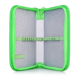 Пенал односекционный большой, печать на фольге+конгрев "Яркая девочка" 190/115