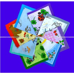 Носовые платки детские плотный поплин