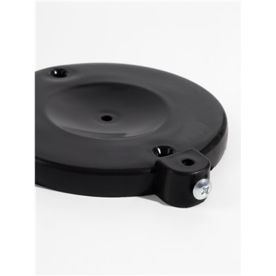 Органайзер-стойка для ниток, на подставке, 41×12×12 см, чёрный