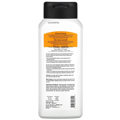 J R Watkins, Men's Body Wash, Bergamot & Oak, 18 fl oz (532 ml)