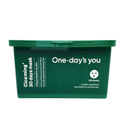 One-day's You One-day’s you Набор тканевых масок для лица с центеллой / Cica:ming 30 days mask, 30 шт./наб. 21155