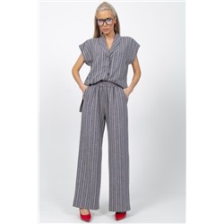 Жилет Орлеан (полоска/серый)