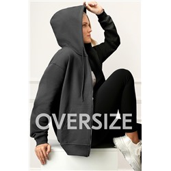 Женская толстовка из футера Happyfox