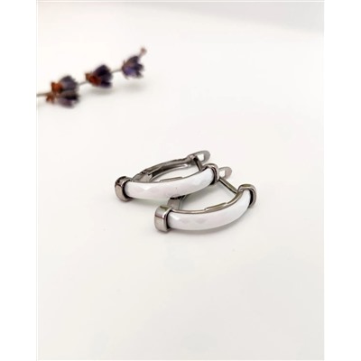 Серьги с керамикой