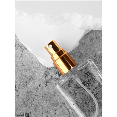 Флакон для парфюма, с распылителем, 15 мл, золотистый