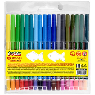 Фломастеры 36цв ФКМ36 Каляка-Маляка