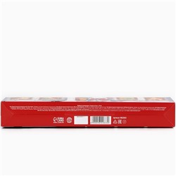 Чай подарочный «Счастья в дом», 4 новогодних вкуса (20 г × 4 шт.)