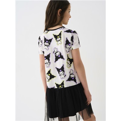 Платье трикотажное для девочек