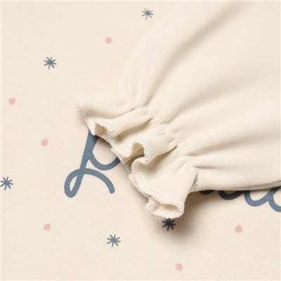 Боди с юбкой Крошка Я «Новогодние игрушки», рост 80-86 см