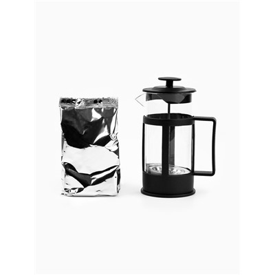 Подарочный набор «Мечтай», чай чёрный со вкусом лесных ягод 100 г, френч-пресс 350 мл