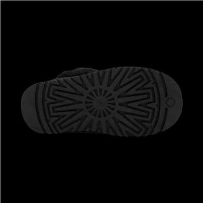 Угги (тапочки) на меху L159 черные