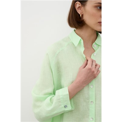 Рубашка  S25_1_Lime green/Лайм