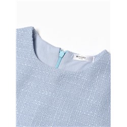 Платье нарядное для девочки MINAKU: PartyDress, рост 104-110 см, голубое