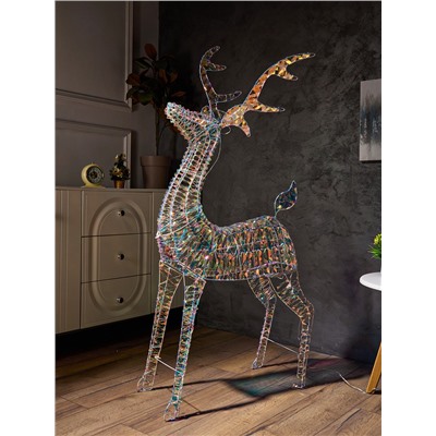 Фигура световая FROSTY «Олень», 112×66×15, 1440 LED, 220V, свечение тёплое белое