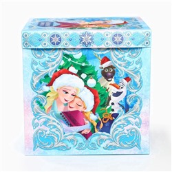 Коробка складная новогодняя «Сказочного Нового года», 30×30×30 см