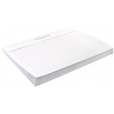 Конверт 229х324 мм отрывная лента/куда-кому С4 (отгрузка кратно 100) EPC4S00TX/100 inФОРМАТ