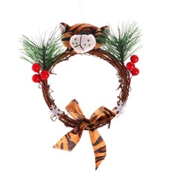Венок новогодний «Тигр»
