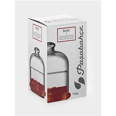 Ёмкость для мёда и варенья Paşabahçe 240 мл, d=9 см, стекло, прозрачная