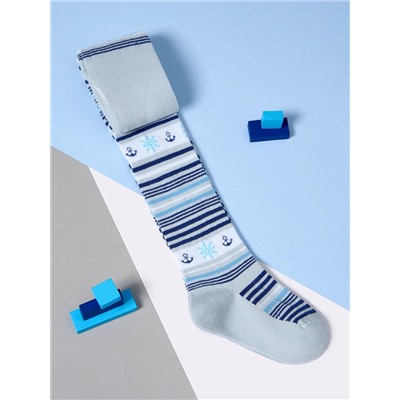 Omsa Колготки OMSA kids Collant 13P65-2 с рисунком (штурвал-полоски)