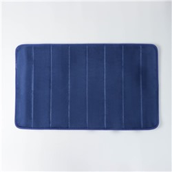 Коврик для ванной и туалета SAVANNA Memory foam, 50×80 см, синий