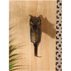 Крючок «Дракон», 16×5×9 см, бронза