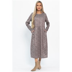 Платье Андреа (коричневое) П14852-25М