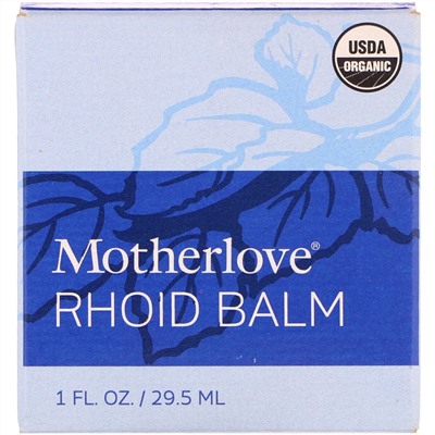 Motherlove, Бальзам Rhoid, 29,5 мл