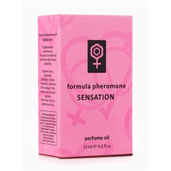 Парфюмерное масло женское с феромонами Formula Pheromone Sensation, 15 мл (по мотивам Bombshell (Victoria's secret)