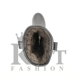 Монголки высокие черные, войлочная подошва