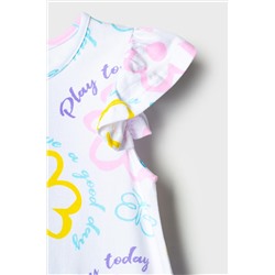 Сорочка ночная трикотажная для девочек PLAYTODAY, 1241080