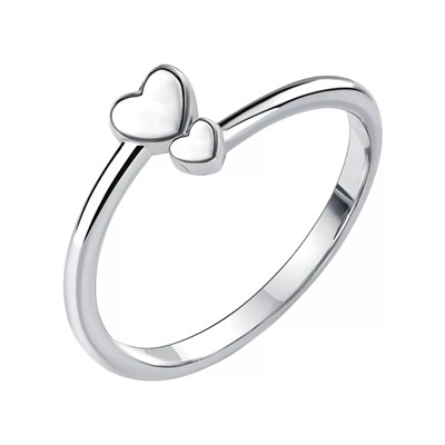 Кольцо из серебра без вставки, Л-10078